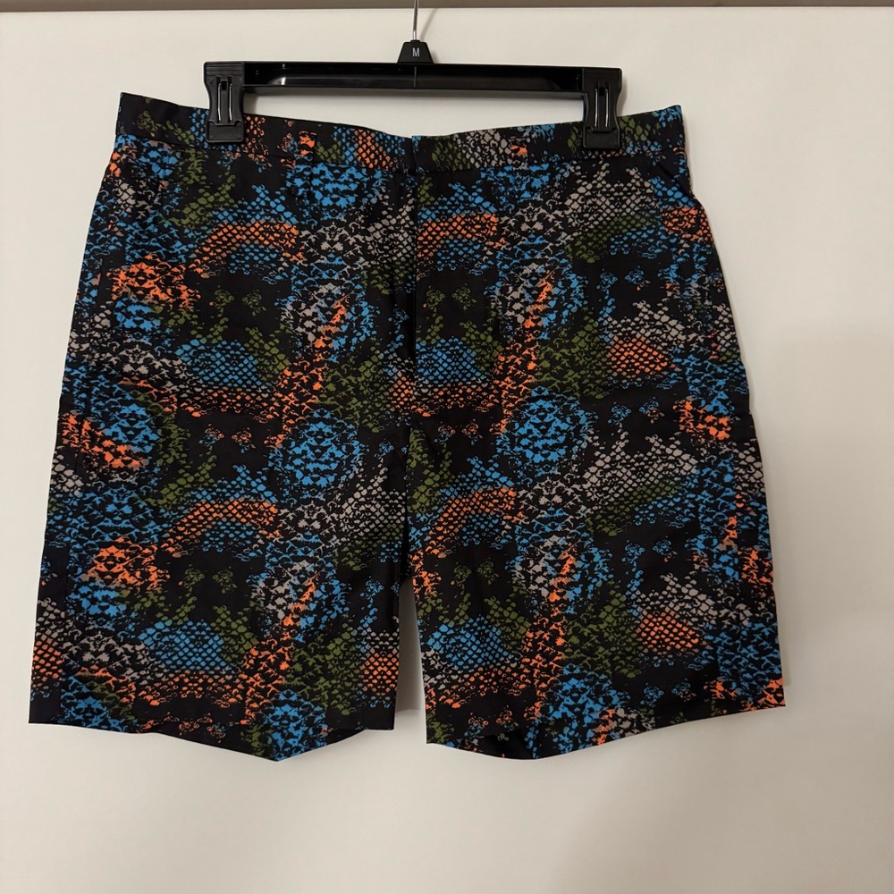 Marc Jacobs Men’s Clownfish Print Shorts Size 30 Orange – Retail $248